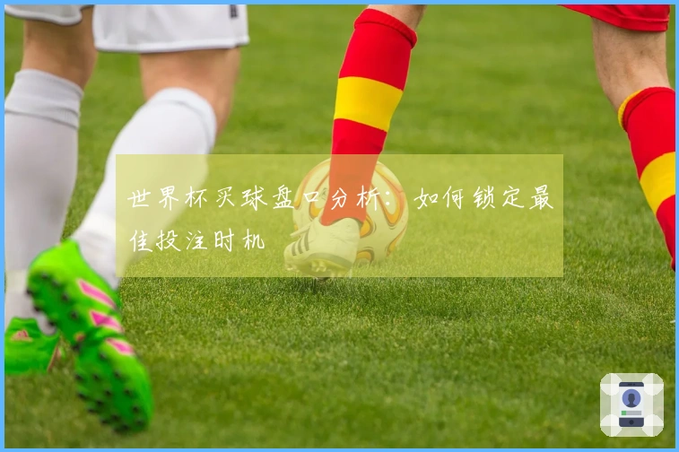 世界杯买球盘口分析：如何锁定最佳投注时机
